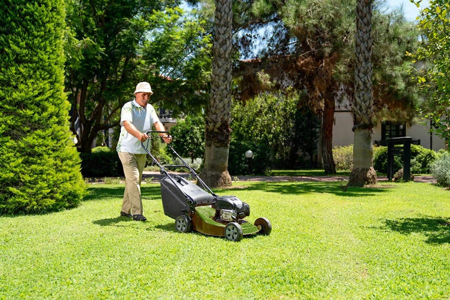 best self-propelled battery lawn mower